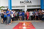 FACIMA recebe visita da imagem Nossa Senhora Aparecida
