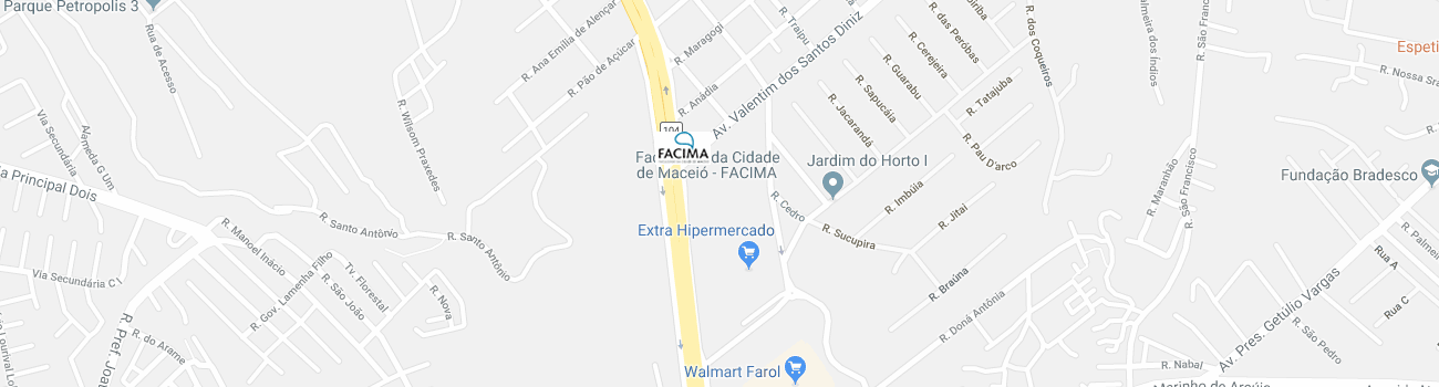 Mapa da FACIMA
